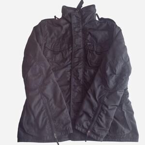 Tommy Hilfiger Original Denim Puffer Jacket Women's Size L
